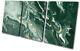 Emerald Green Marble Gold Abstract TREBLE CANVAS WALL ART Picture Print