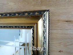 Extra Large Gilt Framed Mirror 53 x 41