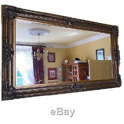 Extra Large Vintage Gold Wall Mirror French Baroque style 2.25mx1.30m