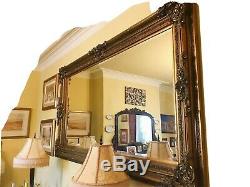 Extra Large Vintage Gold Wall Mirror French Baroque style 2.25mx1.30m