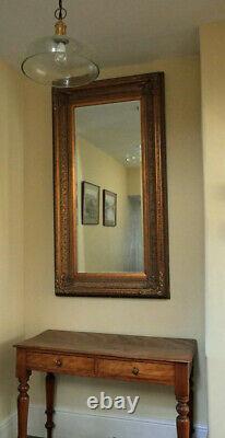 Extra Large Wall Mirror with Ornate Gold Antique Frame