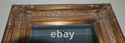 Extra Large Wall Mirror with Ornate Gold Antique Frame