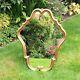 Extremely Pretty Mid Size Gold Framed Vintage French Mirror Louis XV Style