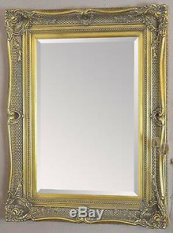 Fabulous Ornate Decoraitive Mirror Choice of Size & Frame Colour STUNNING