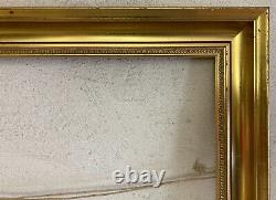 Frame Profilrahmen Light Gold Decorated Antique Fold 58,4 X 43 CM Vintage