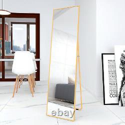 Full Length Mirror Floor Standing Dressing Wall Hanging Frame Bedroom 140x40 cm