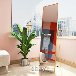 Full Length Mirror Floor Standing Dressing Wall Hanging Frame Bedroom 140x40 cm