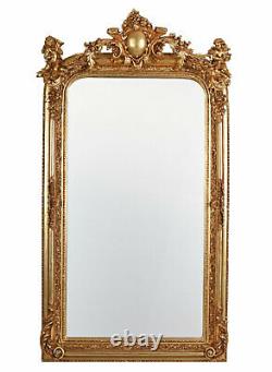 Glamour Mirror Baroque Antique Umkleidespiegel Standing 160cm Wall
