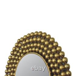 Gold Bubble Mirror Frame, Hallway, Bedroom, Wall Hanging, Home Decor