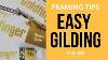 Gold Leaf Framing Made Easy With Goldfinger By Daler Rowney