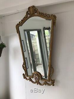Gold Mirror Ornate Wall Mirror Portrait Mirror Vintage Mirror Ornate Frame