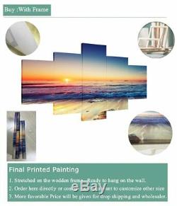 Golden Abstract Art 3 Pieces Canvas Printed Wall Picture Poster Home Decor