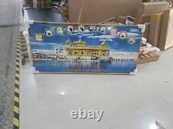 Golden Temple Gold Frame and LED PHOTO size 150X70cm