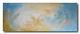 HUGE ABSTRACT CANVAS PAINTING WALL ART turquoise ochre gold Australia