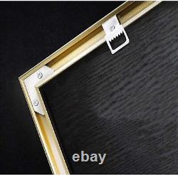 Hand Painted Abstract Wall Art Frame Home Décor Painting 60120cm With Gold A