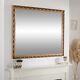 Harlingto Wall Mounted Mirror Antique Rectangular Gold Frame H 120cm x W 95cm