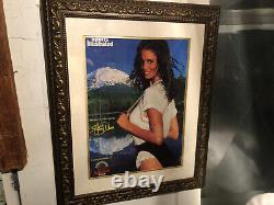 Heavy Duty 16x22 or 22x28 Frame Picture Photo Stacey Williams with Mat Gold Design