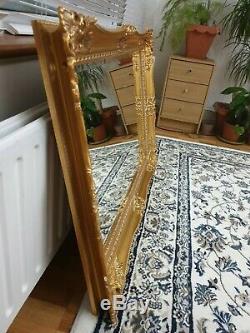 Home Wall Mirror with Gold Framed, Hanging Decorative Baroque Art. 43 x 32inches