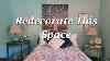 Inexpensive Bedroom Redecorate Before And After