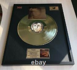 John Lennon Imagine 1971 Custom 24k Gold Vinyl Record In Wall Hanging Frame