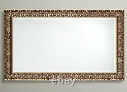 John Lewis Constantina Ornate Wall Mirror Gilt French Antique Gold 90x65cm Wood