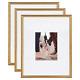 Kate and Laurel Adlynn Wall Picture Frame Set, 16 x 20 matted to 8 x 10, Set