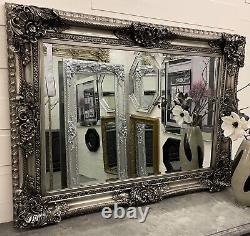 LG Gold Wall Mirror Ornate Baroque Decorative 120cm x 90cm CLARENCE Fabulous
