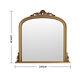 LargeOrnate Silver/Black/Gold Full Length Wall Leaner Floor Mirror Framed Mirror