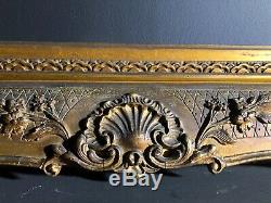 Large 97x71cm Antique Picture / Photo Frame Gilt Ornate Detail / Gallery Wall