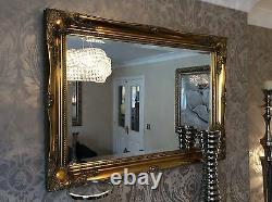 Large Antique Gold Mirror Choice of sizes available New Premium Quality