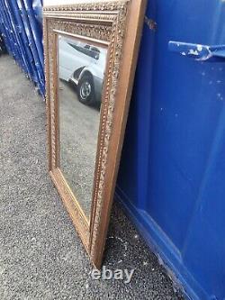 Large Antique Style Ornate Wall Mirror in Beautiful Frame height 123cm width93cm