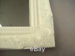 Large Antique Style Wall Mirror Gold Silver Black White Cream All Sizes
