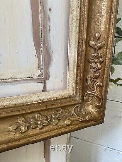 Large EXQUISITE 60 YEAR Old BAROQUE Gold Vintage Painting Frame 33 x 25.5