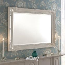 Large French style Decorative framed wall mirror SELECTION OF COLOURS AND SIZE