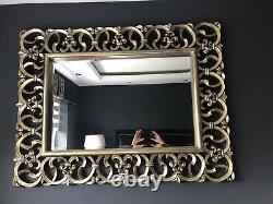 Large Gold Framed Mirror/Ornate Mirror