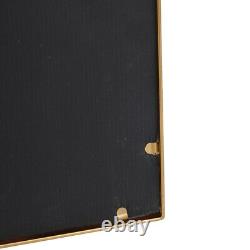 Large Gold Full Length Antique Leaner Mirror Double Frame Wall Mirror 180cmx80cm