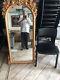 Large Gold Ornate Antique Style Wall Mounted Mirror Full length