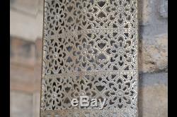 Large Luxury Gold Metal Wall Mirror Accent Moroccan Design Modern Contemporary
