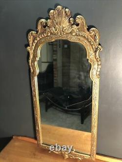 Large Mid Century Rare E Gomme Wall Mirror Gilt Feather Rococo Vgc G Plan 97cm
