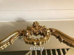 Large Ornate Gold Wall Mirror 53x44 approx
