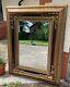 Large Ornate Gold Wall Mirror (57x45) with Thick Frame