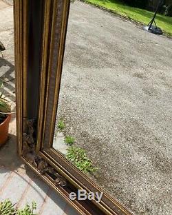 Large Ornate Gold Wall Mirror (57x45) with Thick Frame