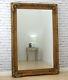 Louis Extra Large Ornate Carved French Frame Wall Leaner Mirror Gold 47 x 69