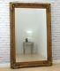 Louis Gold Extra Large Ornate Carved French Frame Wall Leaner Mirror 175 x 119cm