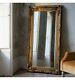 Louis Large Ornate Carved French Frame Wall Leaner Mirror Gold 35 X 69