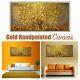 Lovely Gold Tree Abstract Wall Handpainted Oil Painting Canvas For Home Decor