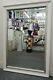 (M007) Elegant White/Champagne Finished Wooden Framed Wall Mirror 106cmx76cm