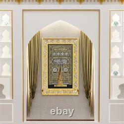 Mashaa Allah Islamic Wall Art Canvas Frames Art Beautiful Gold Colours 100x65cm