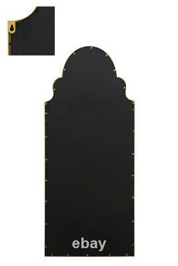 MirrorOutlet Gold Frame Arched Leaner Wall Garden Mirror 79 X 33 200x85cm