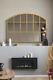 MirrorOutlet Large Gold Frame Arch Over Mantle Wall Mirror 35x 26 90x65cm